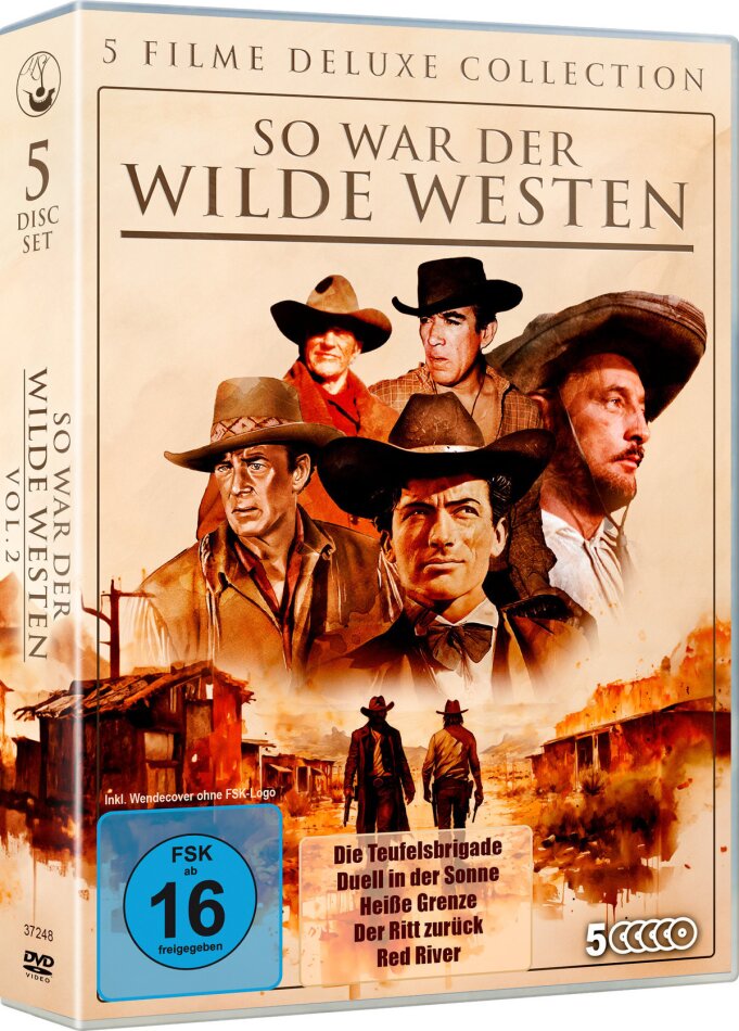 So war der wilde Westen - Vol. 2 - 5 Filme Deluxe Collection 5 DVDs