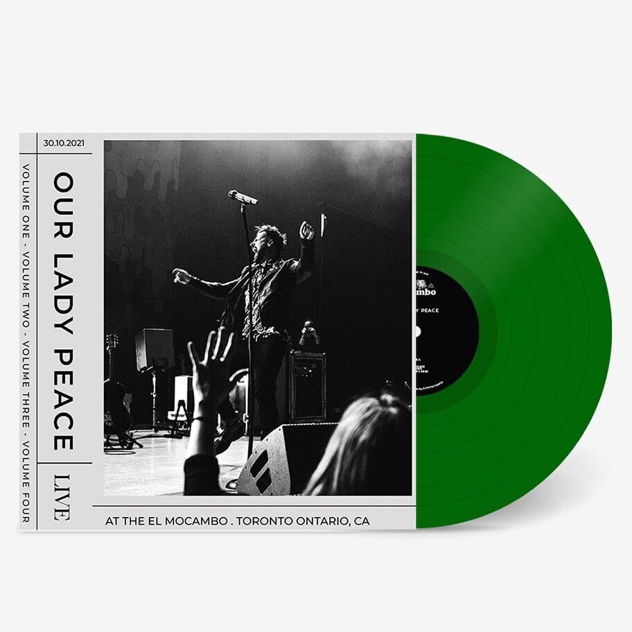 Our Lady Peace - Live At The El Mocambo Green Vinyl, 2 LPs