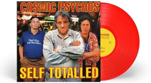 Cosmic Psychos - Self Totalled 2023 Reissue, Red Marble Vinyl, LP