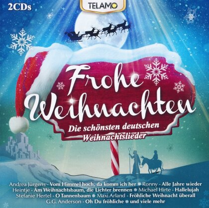 Die sch&ouml;nsten deutschen Weihnachtslieder (Telamo, 2 CD)