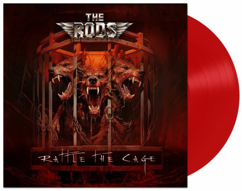 The Rods - Rattle The Cage Limited Edition, Red Vinyl, LP
