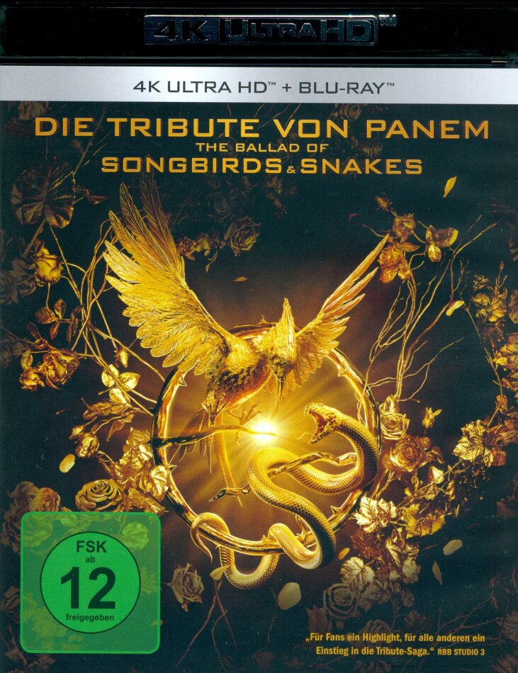 Die Tribute von Panem - The Ballad of Songbirds & Snakes (2023) 4K Ultra HD + Blu-ray