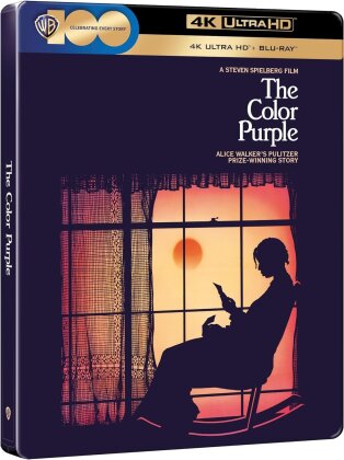 The Color Purple - La couleur pourpre (1985) (100 ans Warner Bros., Edizione Limitata, Steelbook, 4K Ultra HD + Blu-ray)