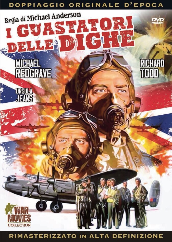 I guastatori delle dighe (1955) War Movies Collection, Doppiaggio Originale d'Epoca, b/w, Remastered
