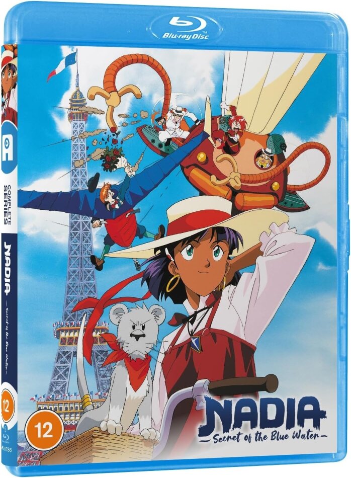 Nadia: Secret of the Blue Water - Complete Series Standard Edition, 5 Blu-rays