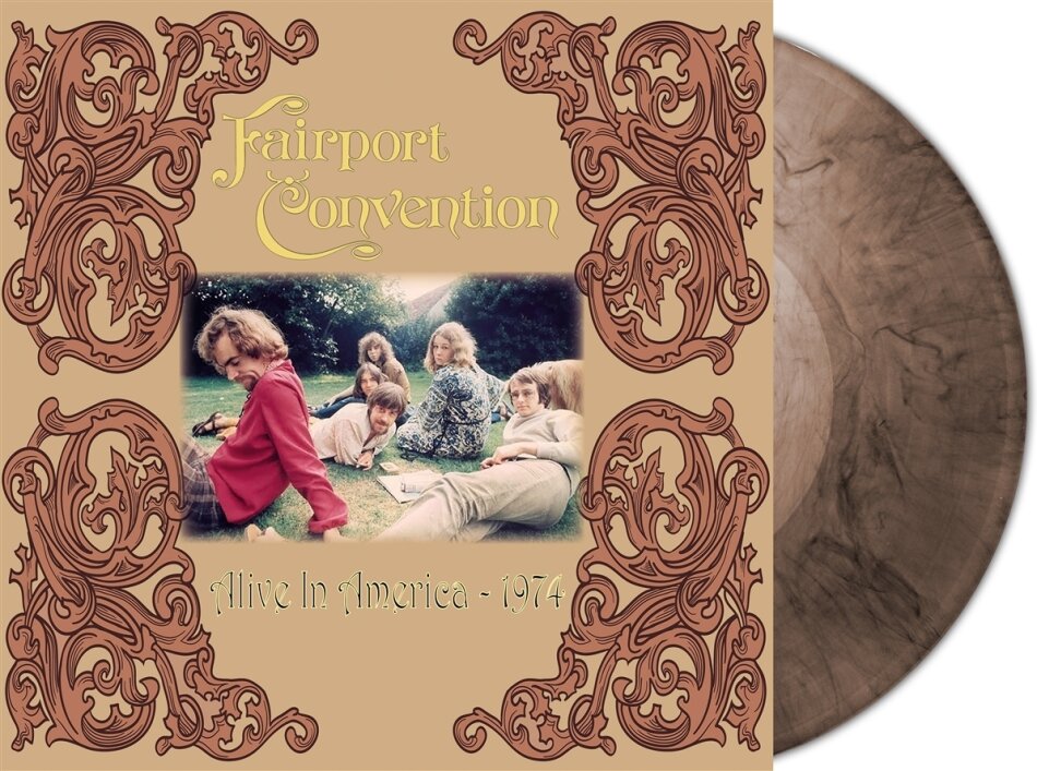 Fairport Convention - Alive In America 1974 2023 Reissue, Gatefold, Clear Marble Vinyl, 2 LPs