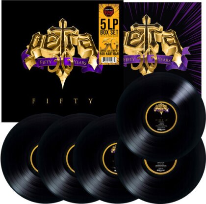 Petra - Fifty (Boxset, Anniversary Edition, Limited Edition, Remastered, 5 LPs)