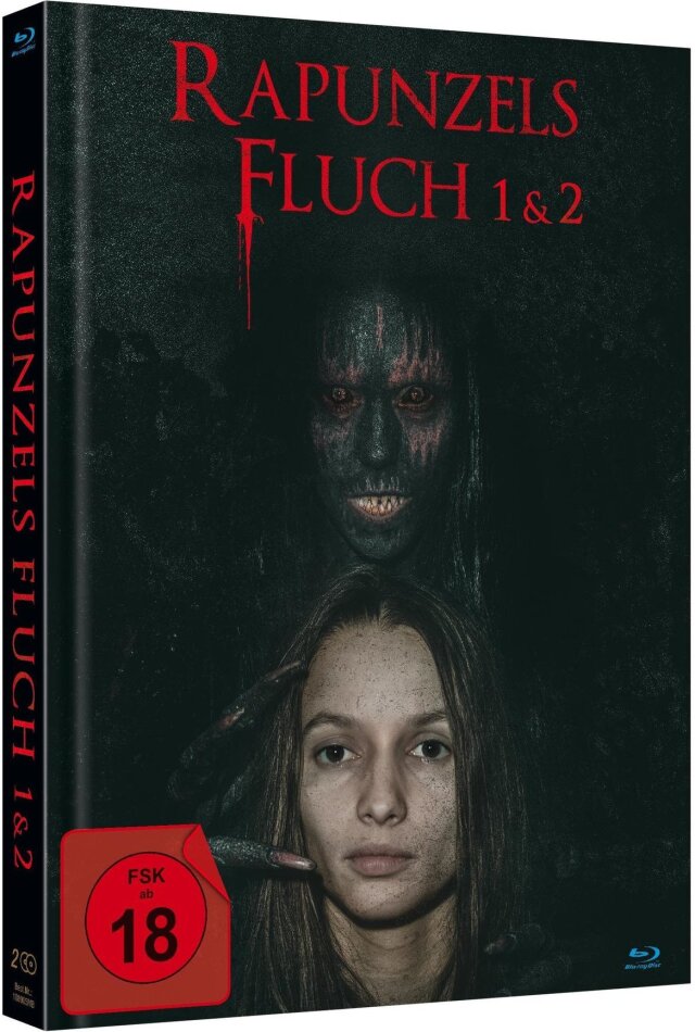 Rapunzels Fluch 1 & 2 Cover A, Limited Edition, Mediabook, Uncut, 2 Blu-rays