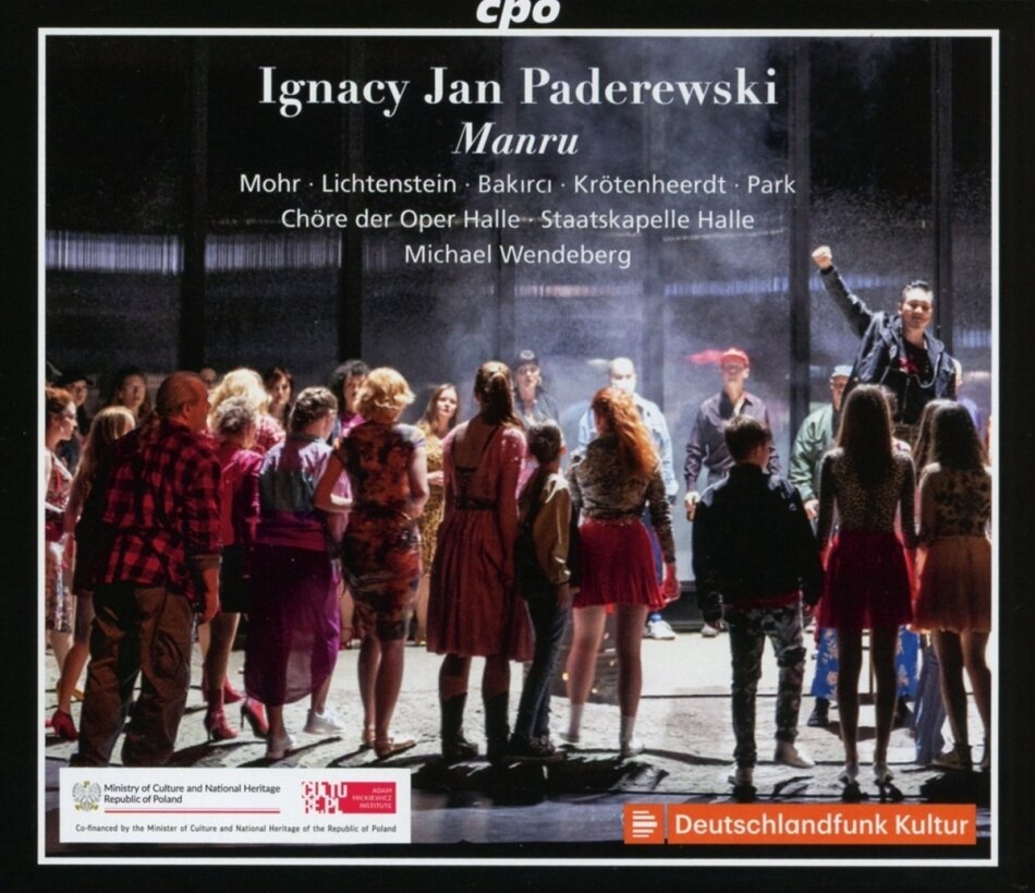 Staatskapelle Halle, Ignaz Jan Paderewski (1860-1941) & Michael Wendeberg - Manru 2 CDs