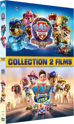 PAW Patrol: La Super Patrouille - Le Film (2023) / PAW Patrol: Le Film - La Pat' Patrouille (2021) - Collection 2 Films (2 DVDs)