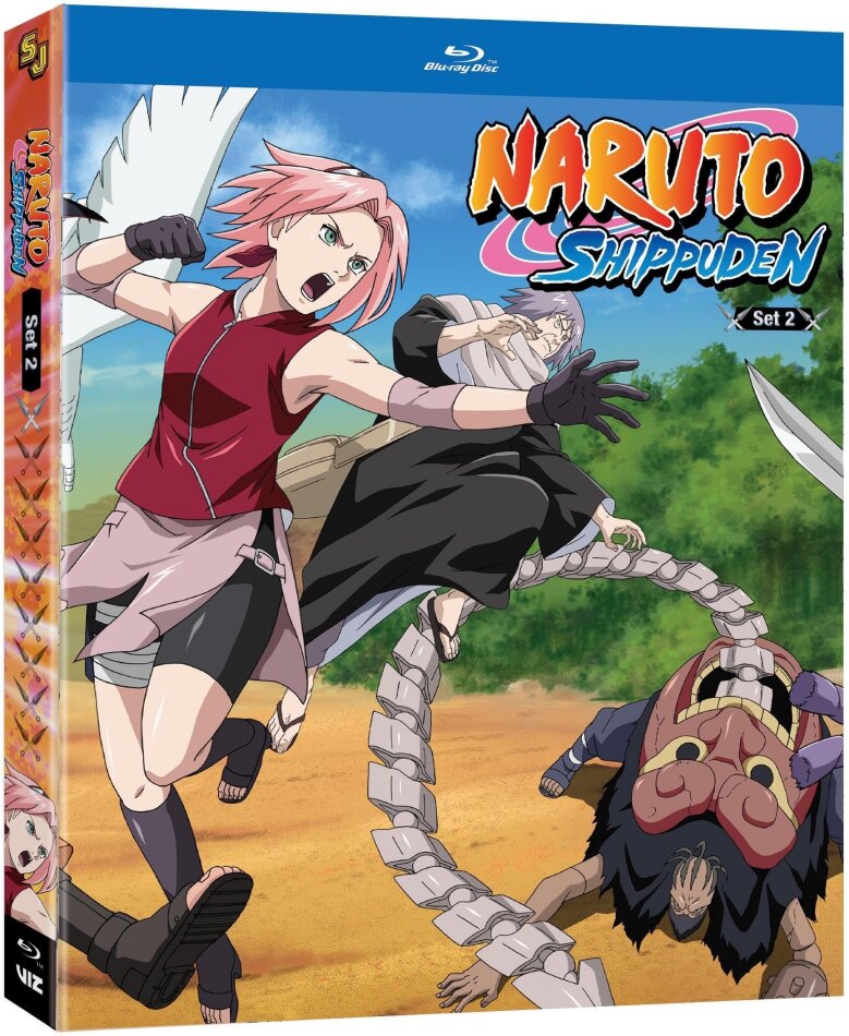Naruto Shippuden - Set 2 4 Blu-rays