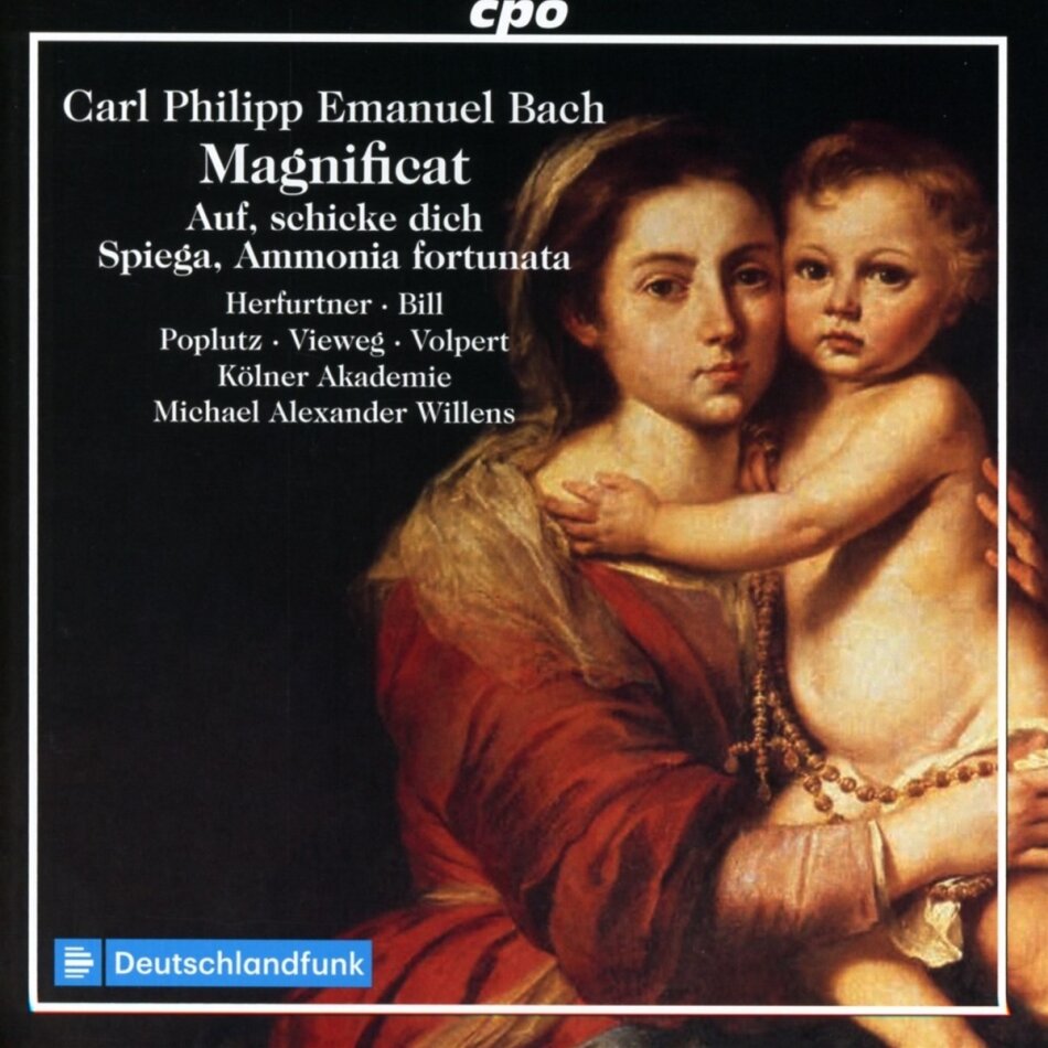 Kölner Akademie, Carl Philipp Emanuel Bach (1714-1788) & Michael Alexander Willens - Magnificat