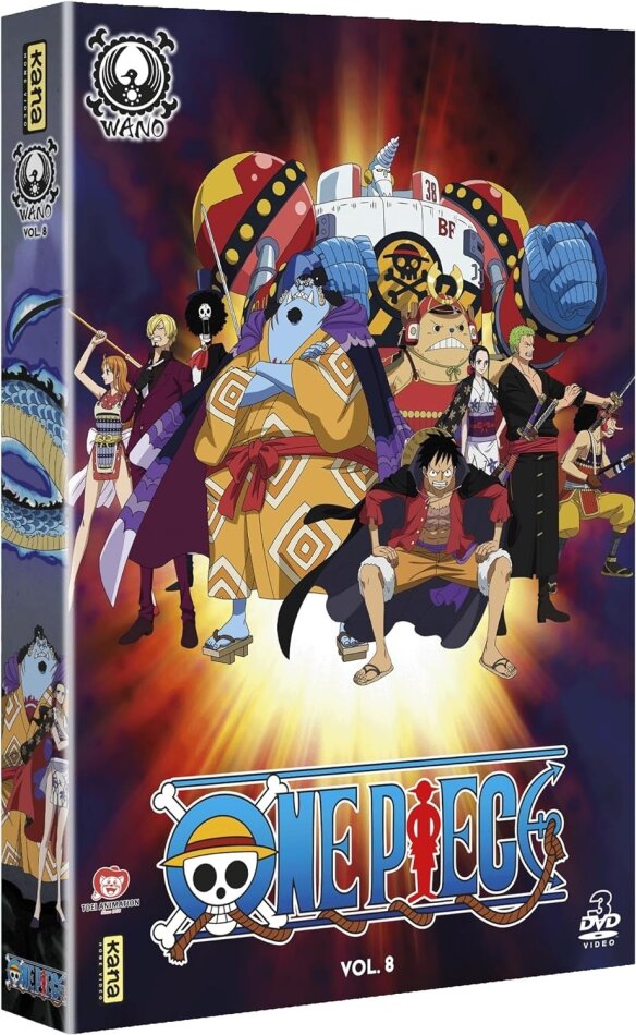 One Piece - Pays de Wano - Vol. 8 3 DVD
