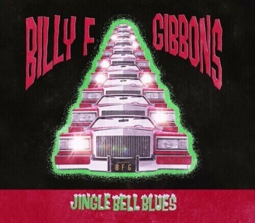 Billy F Gibbons (ZZ Top) - Jingle Bell Blues Limited Edition, Red/Clear Vinyl, 7" Single