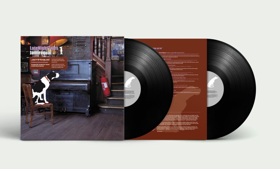 Jamiroquai - Late Night Tales 2023 Reissue, Late Night Tales, 2 LPs + Digital Copy