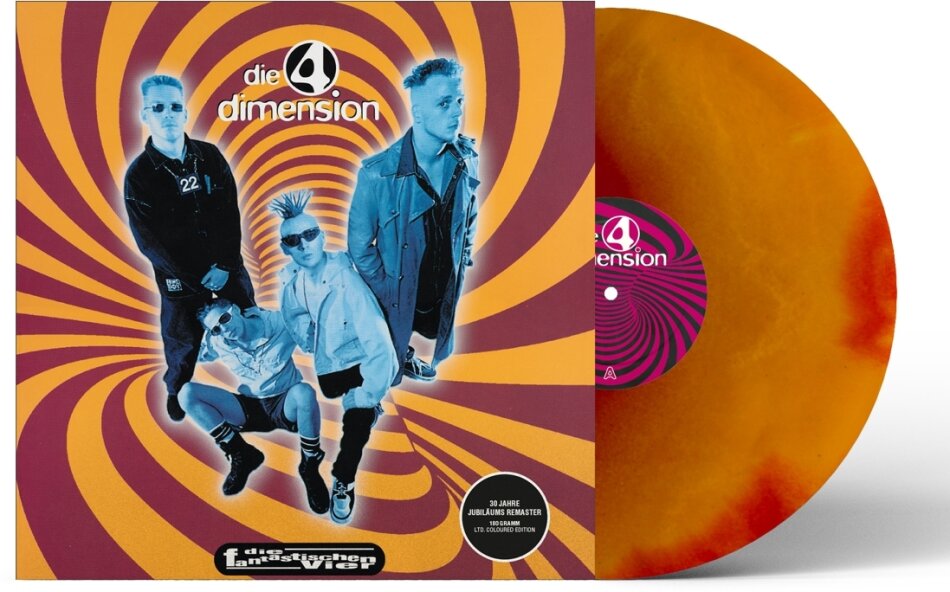 Die Fantastischen Vier - 4. Dimension 2023 Reissue, rekord Music, 30th Anniversary Edition, Limited Edition, Colored, LP