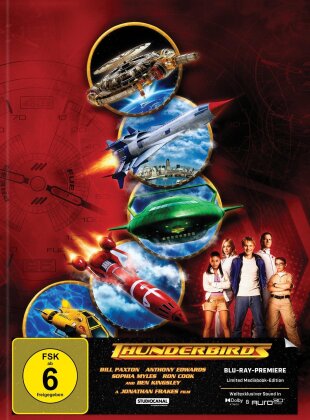 Thunderbirds (2004) (Cover C, Édition Limitée, Mediabook, 2 Blu-ray)
