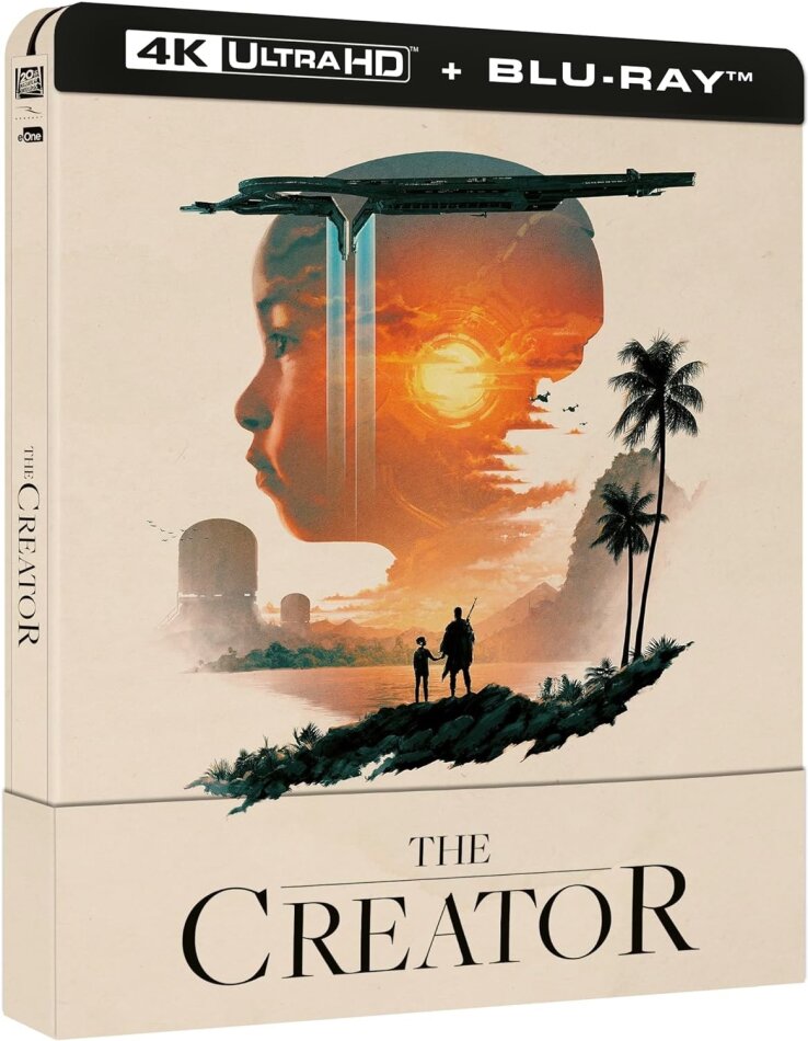 The Creator (2023) Limited Edition, Steelbook, 4K Ultra HD + Blu-ray