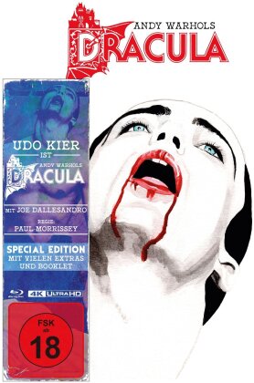 Andy Warhols Dracula (1974) (Cover B, Edizione Speciale Limitata, Mediabook, 4K Ultra HD + 2 Blu-ray)