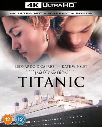 Titanic (1997) (Versione Rimasterizzata, 4K Ultra HD + 2 Blu-ray)