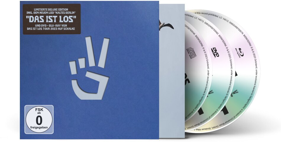 Herbert Grönemeyer - Das Ist Los Édition Deluxe, CD + DVD + Blu-ray