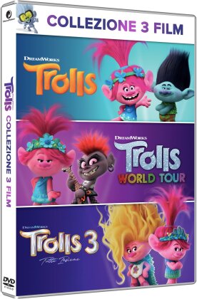 Trolls 1-3 - Collezione 3 Film (3 DVDs)