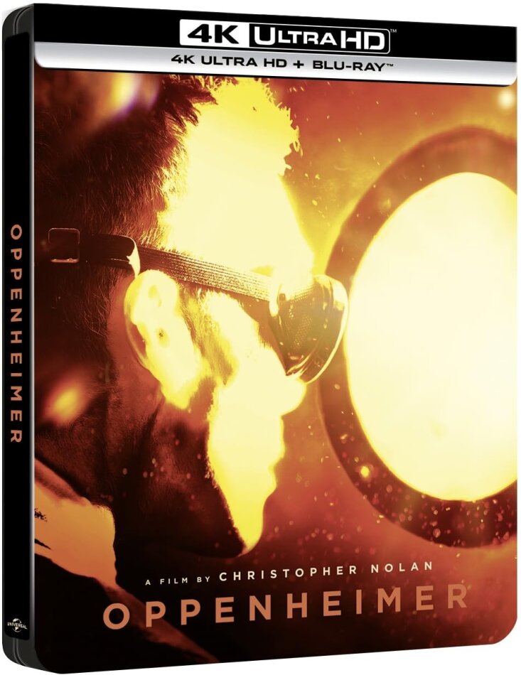 Oppenheimer (2023) Cover 2, Edizione Limitata, Steelbook, 4K Ultra HD + 2 Blu-ray