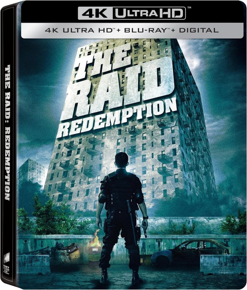 The Raid - Redemption (2011) Édition Limitée, Steelbook, 4K Ultra HD + Blu-ray