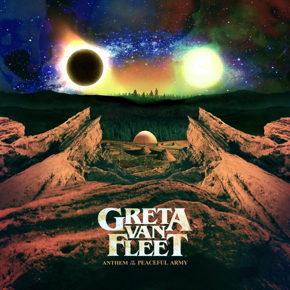 Greta Van Fleet - Anthem Of The Peaceful Army Limited Edition, Red/Clear Vinyl, LP