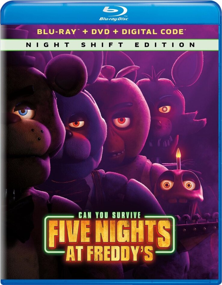 Five Nights at Freddy's (2023) Night Shift Edition, Blu-ray + DVD
