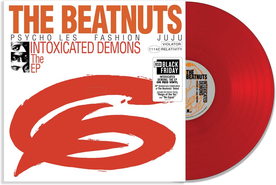 The Beatnuts - Intoxicated Demons Black Friday 2023, 30th Anniversary Edition, Red Vinyl, LP