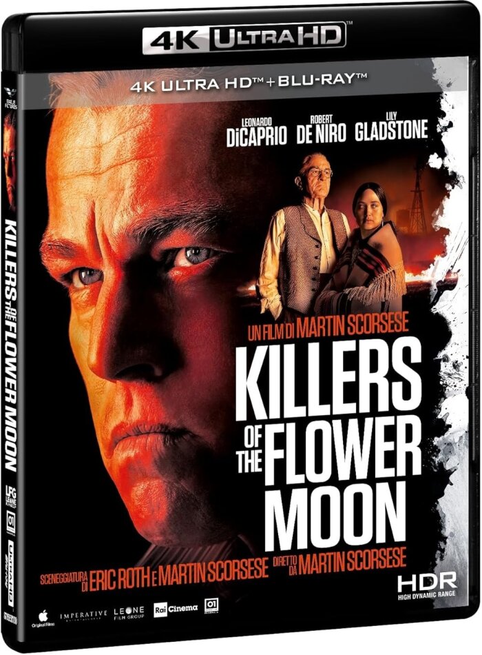 Killers of the Flower Moon (2023) 4K Ultra HD + Blu-ray