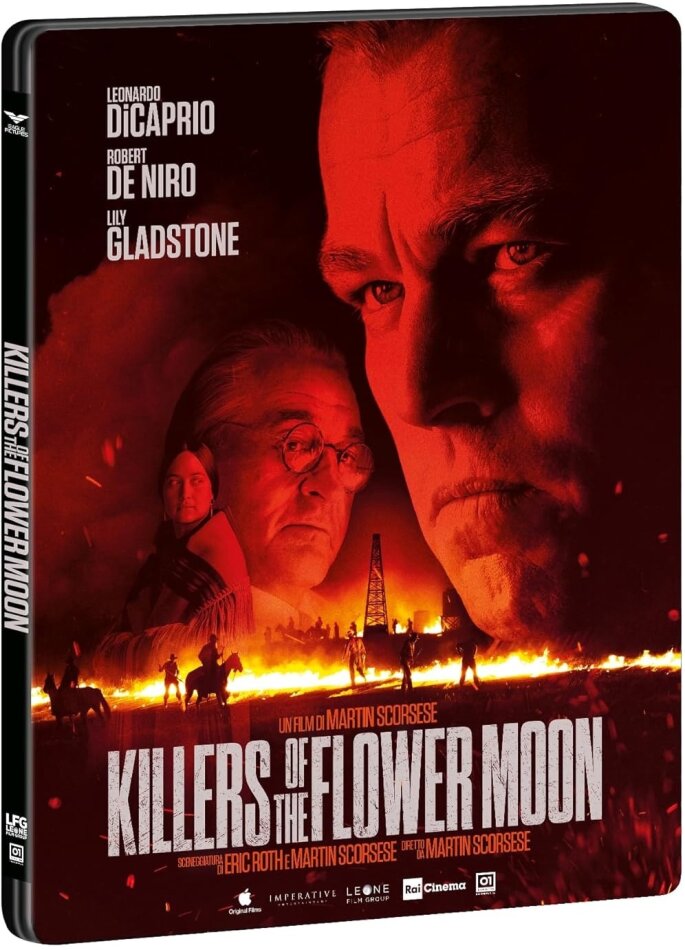 Killers of the Flower Moon (2023) Limited Edition, Steelbook, 4K Ultra HD + Blu-ray