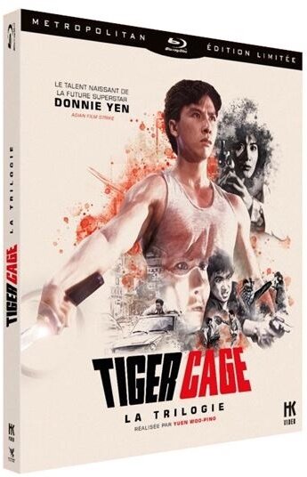 Tiger Cage 1-3 - La Trilogie Édition Limitée, 3 Blu-ray