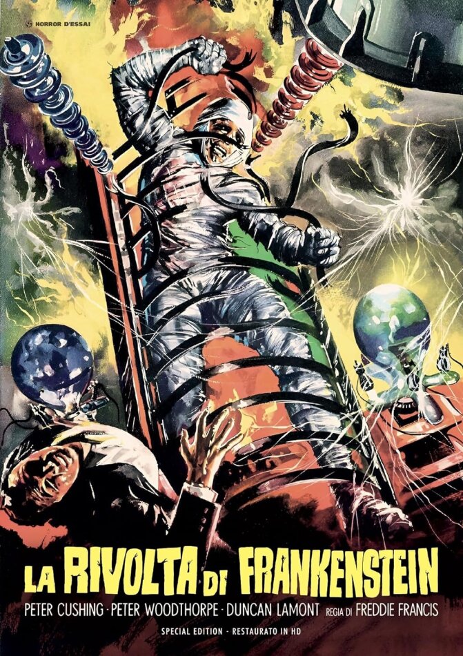 La rivolta di Frankenstein (1964) Neuauflage, Restaurierte Fassung, Special Edition