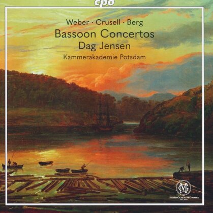 Kammerakademie Potsdam, Carl Maria von Weber (1786-1826), Bernhard Henrik Crusell (1775-1838), Alban Berg (1885-1935) & Dag Jensen - Bassoon Concertos