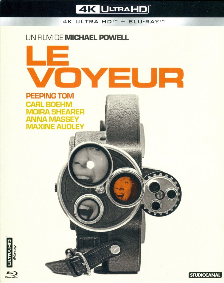 Le voyeur (1960) Slipcase, Digipack, Limited Edition, 4K Ultra HD + Blu-ray