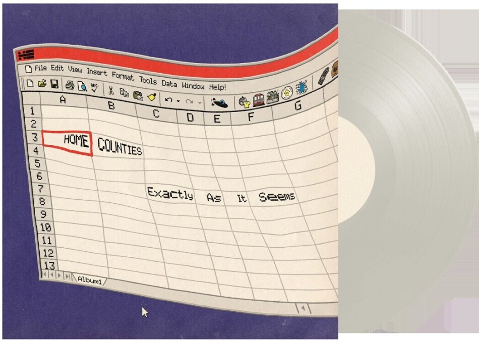 Home Counties - Exactly As It Seems Milky Clear Vinyl, LP