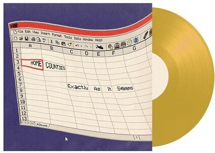 Home Counties - Exactly As It Seems Mustard Coloured Vinyl, LP