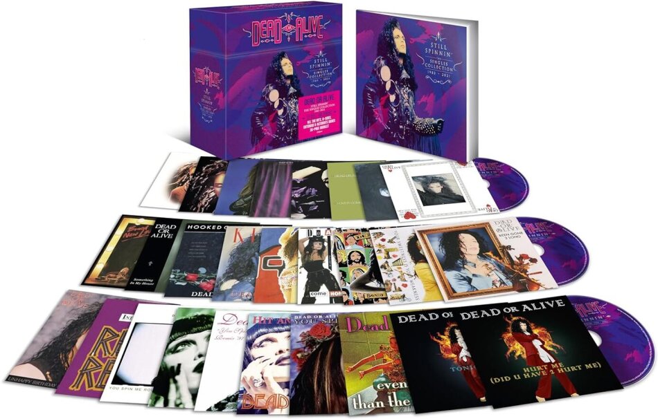 Dead Or Alive - Still Spinning: The Singles Collection Boxset, 27 CD