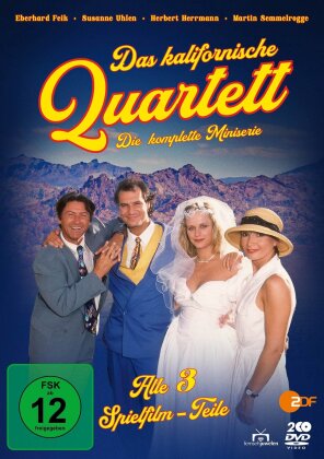 Das kalifornische Quartett - Die komplette Miniserie (2 DVD)
