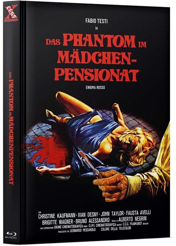 Das Phantom im Mädchenpensionat (1978) Cover D, Édition Limitée, Mediabook, Blu-ray + DVD