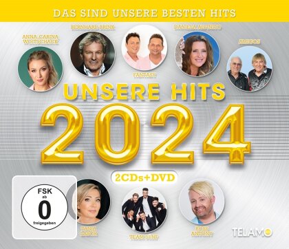 Unsere Hits 2024 (CD + DVD)