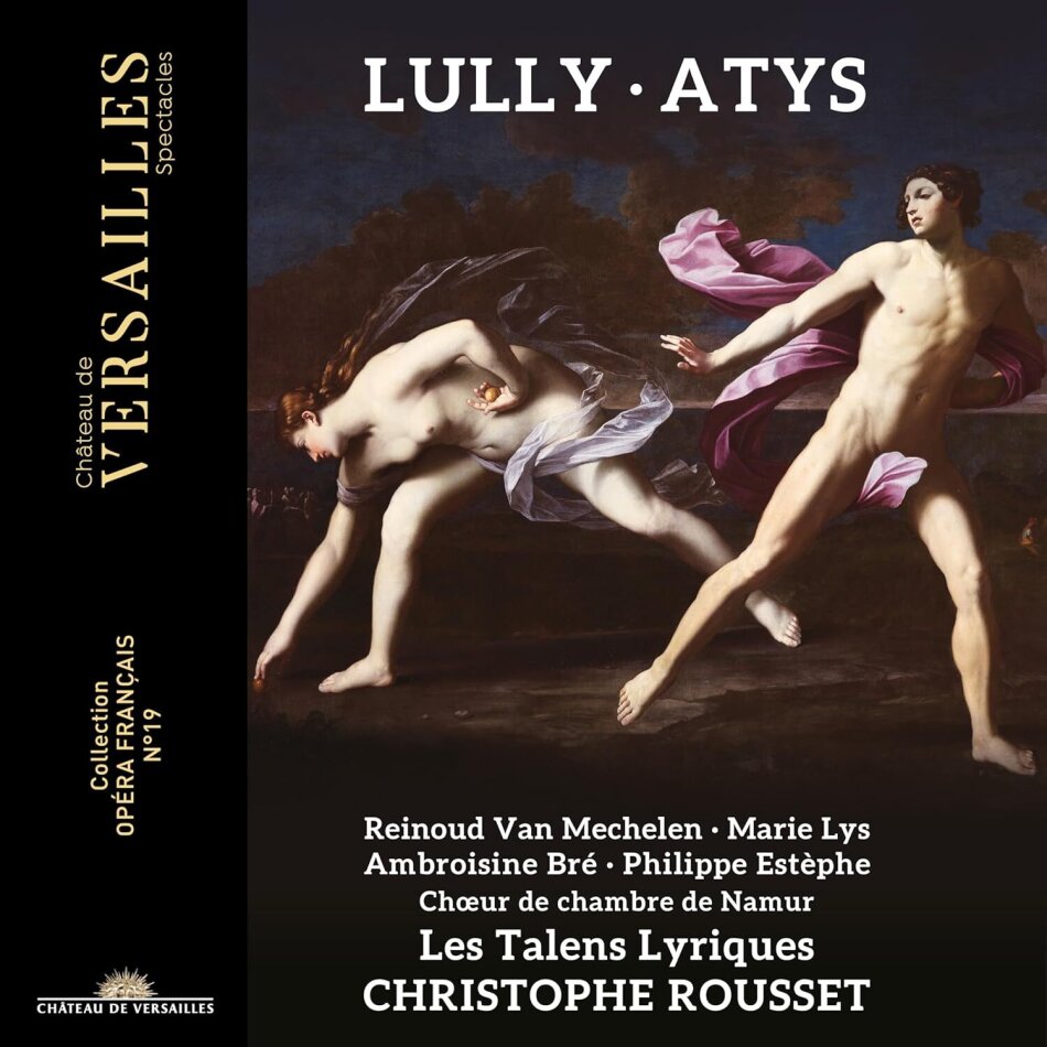 Choeur de Chambre de Namur, Les Talens Lyriques, Jean-Baptiste Lully (1632-1687), Christophe Rousset, … - Atys 3 CD