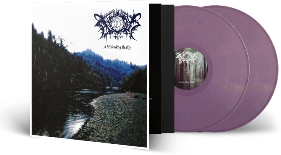 Xasthur - A Misleading Reality Limited Edition, Gold/Purple Marble Vinyl, 2 LPs