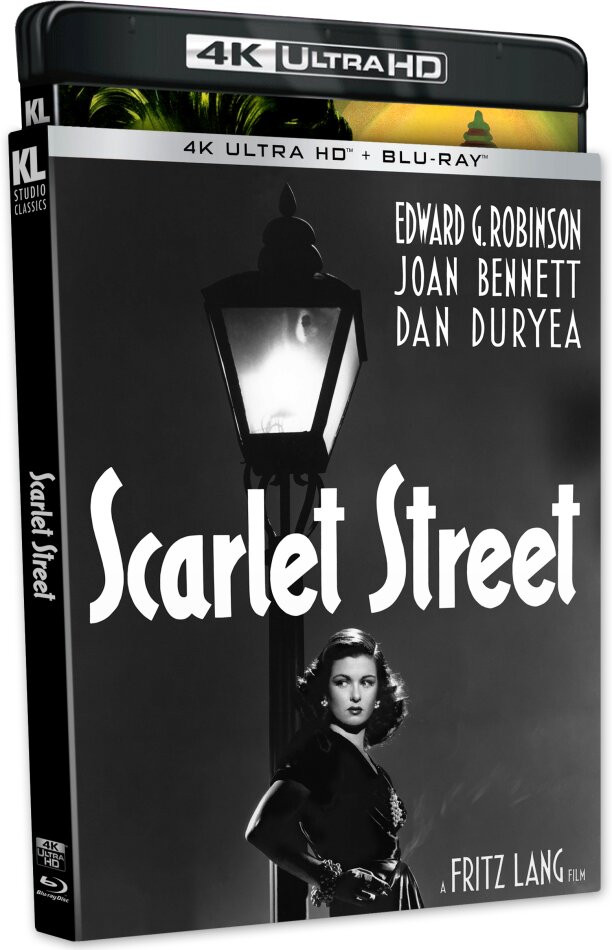 Scarlet Street (1945) Kino Lorber Studio Classics, b/w, 4K Ultra HD + Blu-ray