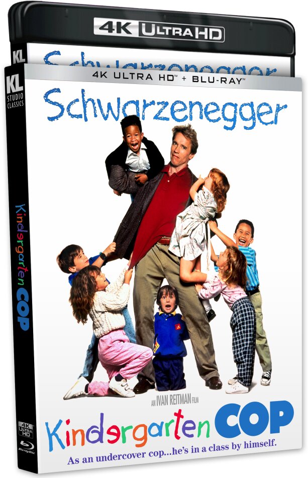 Kindergarten Cop (1990) Kino Lorber Studio Classics, 4K Ultra HD + Blu-ray