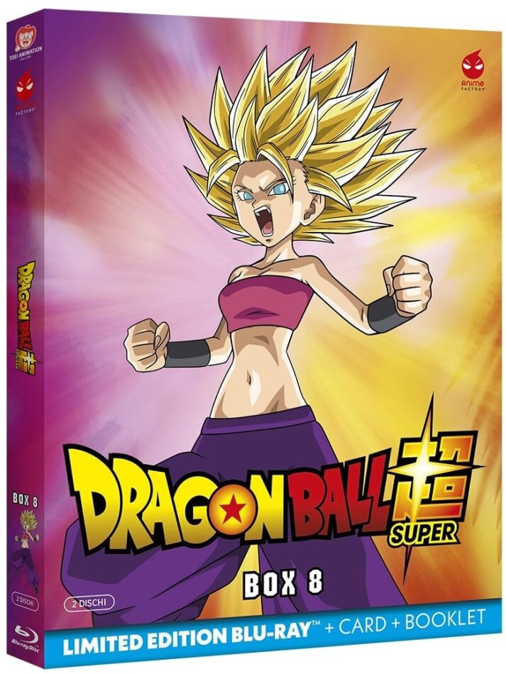 Dragon Ball Super - Box 8 + Card, + Booklet, Edizione Limitata, 2 Blu-ray