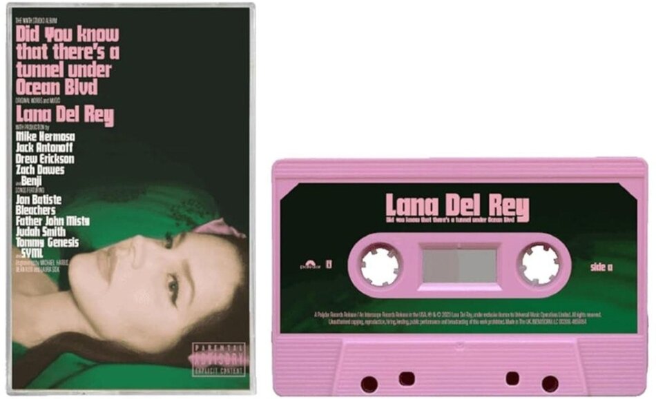 Lana Del Rey - Did You Know That There's A Tunnel Under Ocean Blvd Alternative Album Cover 3