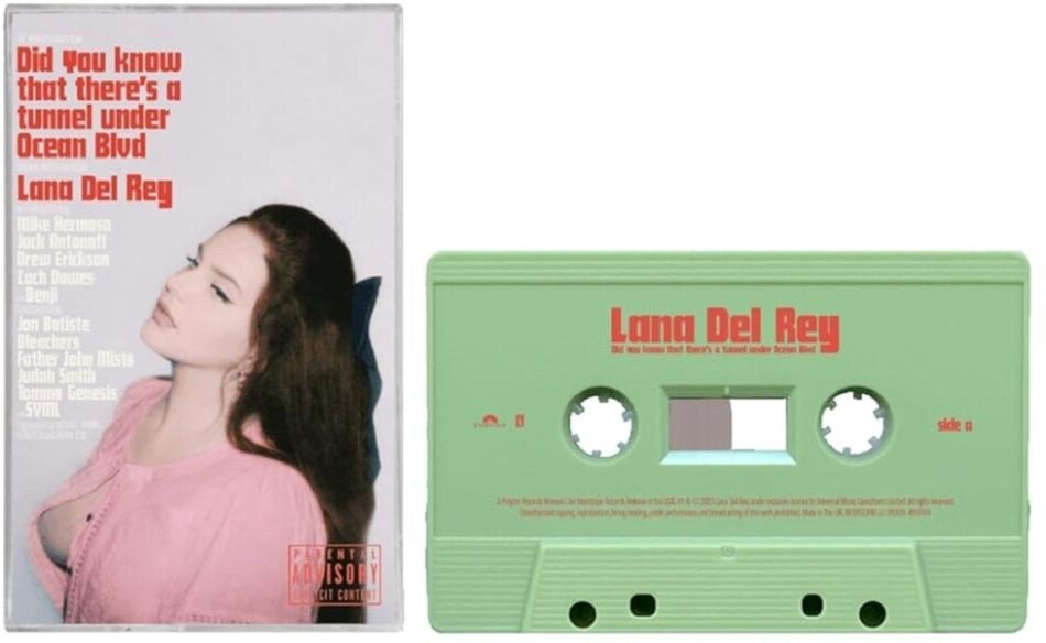 Lana Del Rey - Did You Know That There's A Tunnel Under Ocean Blvd Alternative Album Cover 4